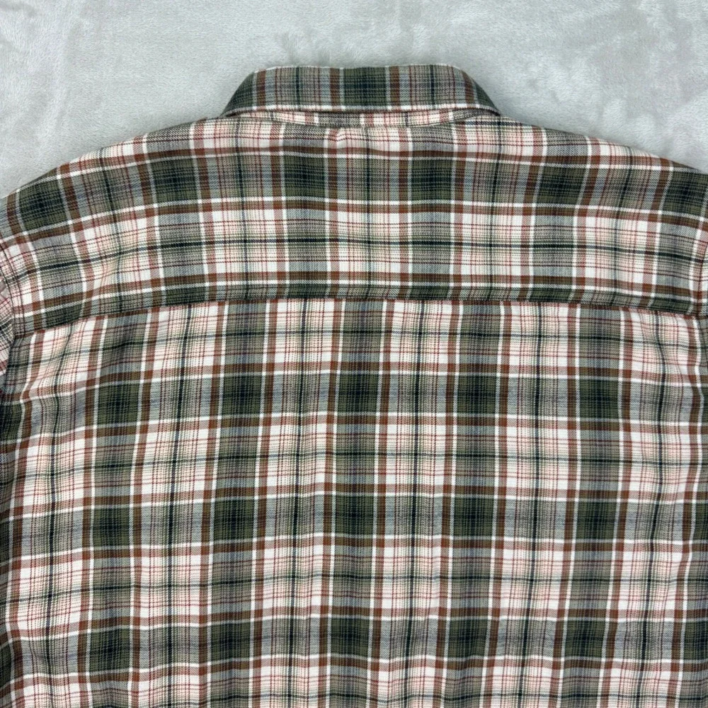 Kuhl Dillinger Descender Flannel Shirt Mens XL Plaid Long Sleeve Button Down